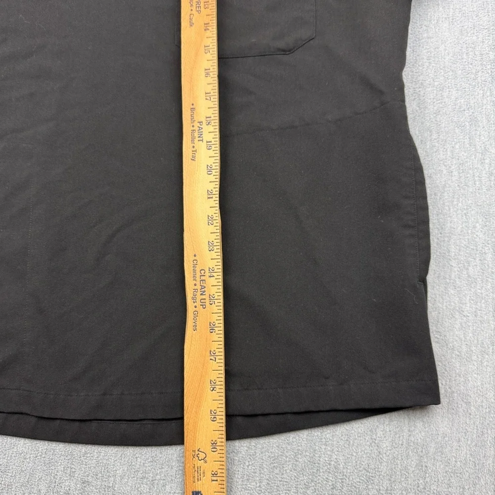 Figs Scrub Top Mens XL Black Chisec Three Pocket Technical Collection‎ Medical